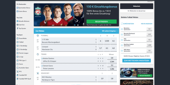 Betvictor Wettangebot Betvictor Wettangebot