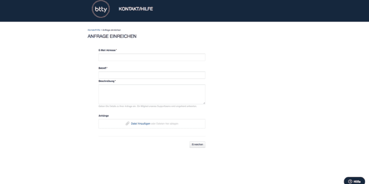 Btty Kundenservice Btty Kundenservice