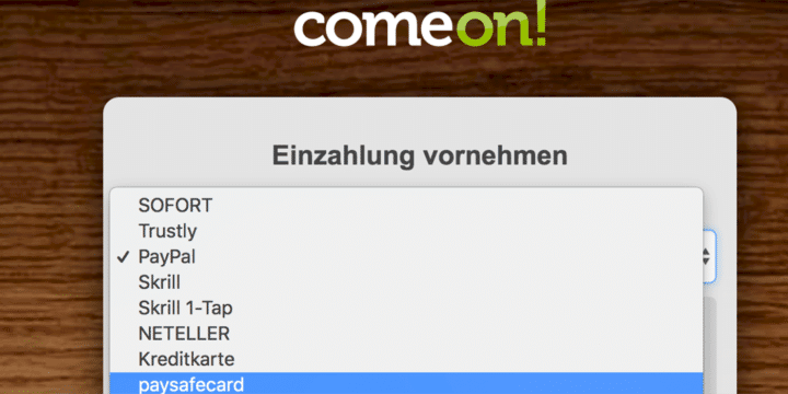 Comeon zahlungen Comeon Zahlungen