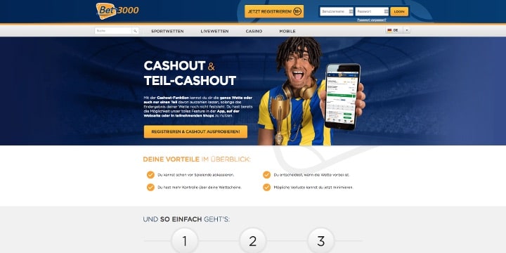 Cash Out Bet3000 Cash Out Bet3000